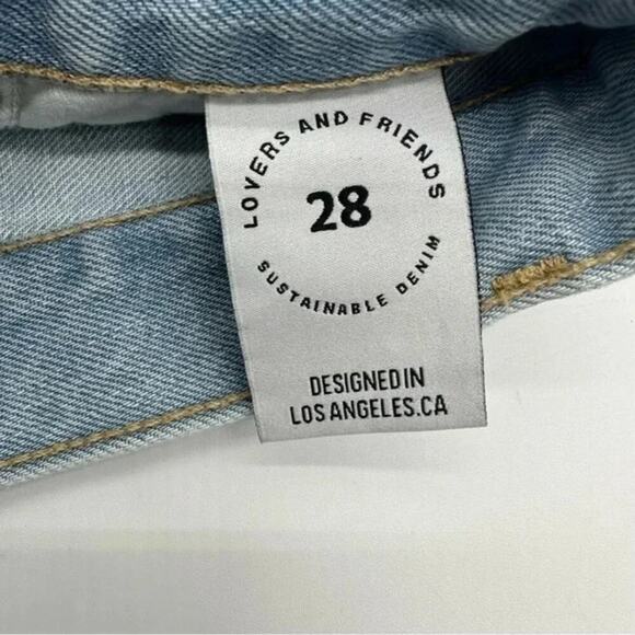 Lovers and Friends Austin Super High Rise Cut Off in Miami B1211 - Picture 5 of 6